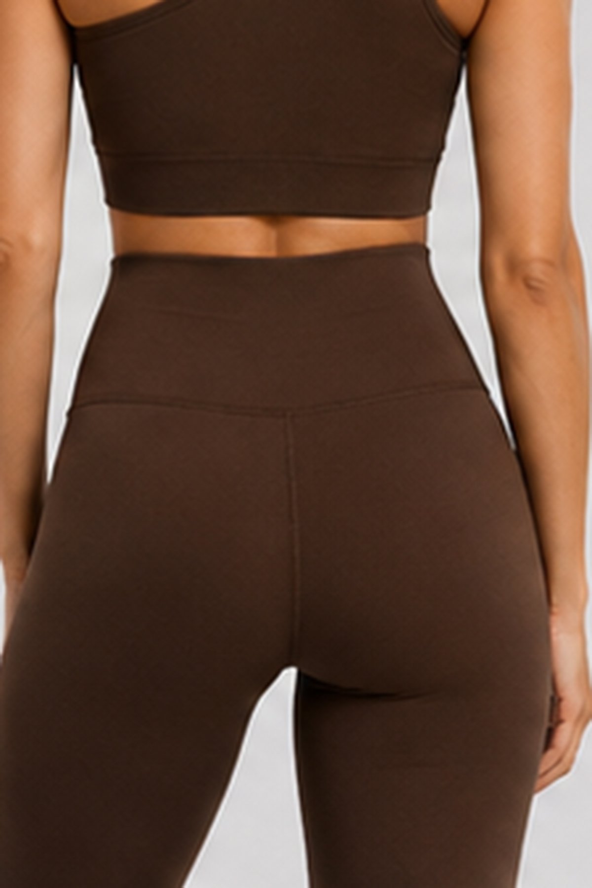 POISE Sculpt Performance Leggings in Deep Mocha
